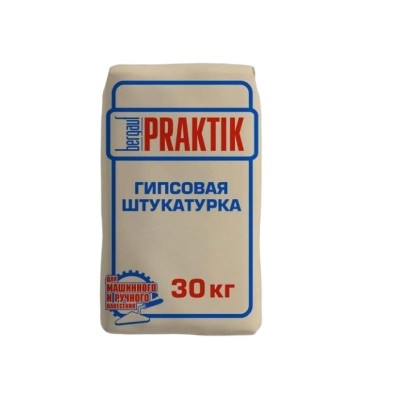 Praktik Гипсовая штукатурка, 30 кг /Республика Беларусь/