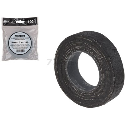 Изолента хлопчатобумажная 19 мм 7 м STARTUL Standart